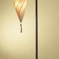 SPIRAL HANGING FLOOR LAMP