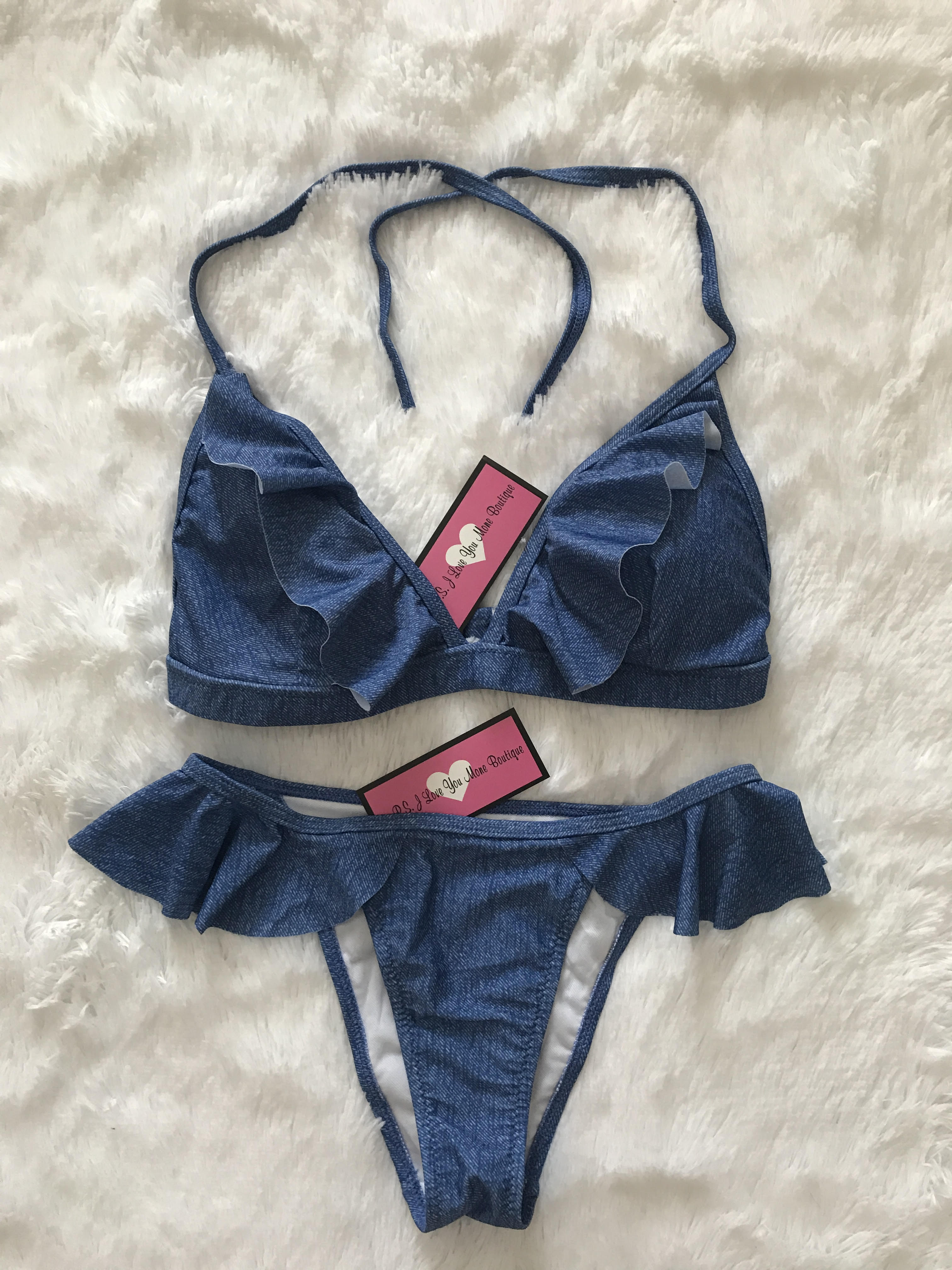 P.S. I Love You More Boutique Island Fun Bikini Set Trendsetting Women's Fashion Boutique