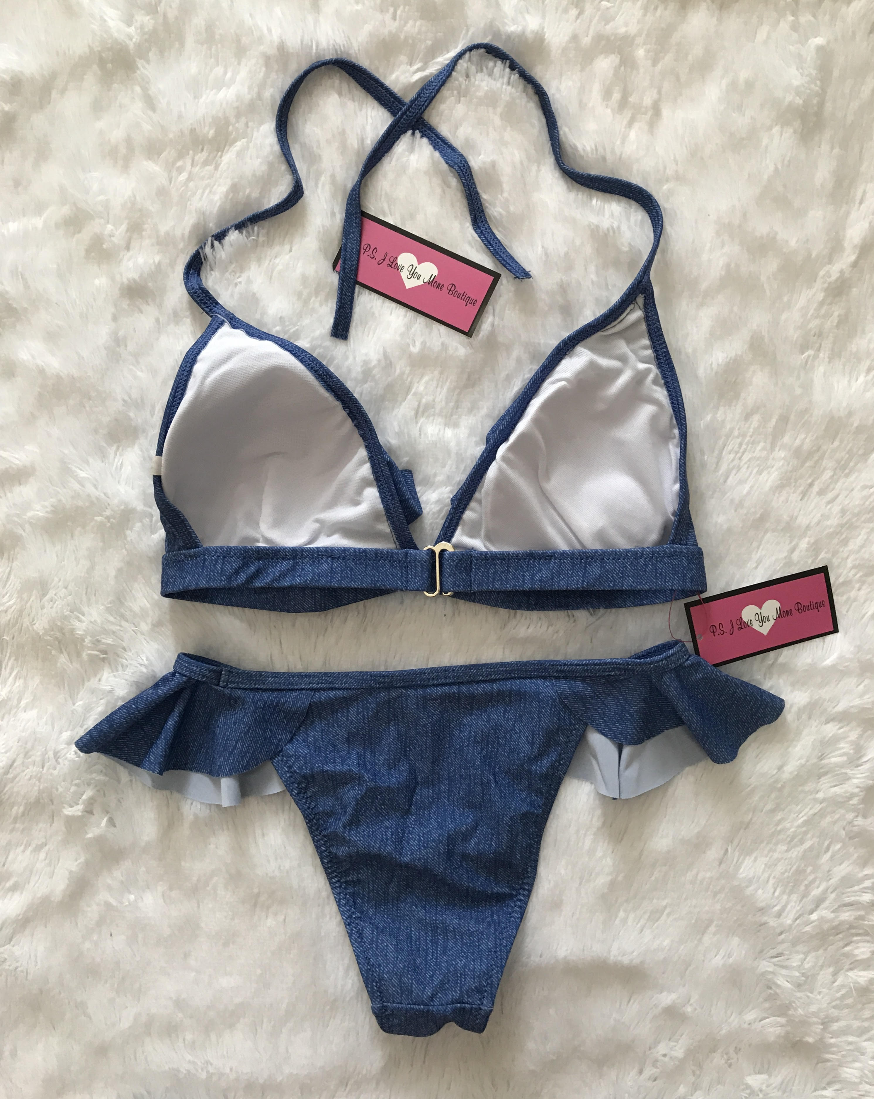 P.S. I Love You More Boutique Island Fun Bikini Set Trendsetting Women's Fashion Boutique