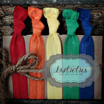 primary rainbow :original {knotieties} 10 pck