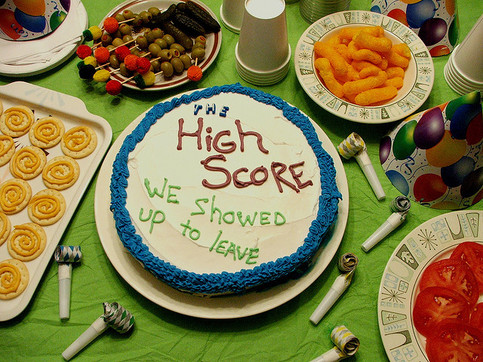 The High Score "We Showed Up To Leave"