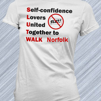 S.L.U.T. Walk Logo T-shirt