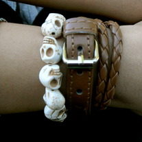 Brown Wrap Around Bracelet