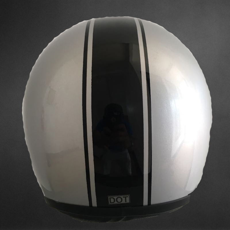 Oakland Raiders Motorcycle Open Face Helmet Custom & Airbrush Helmets