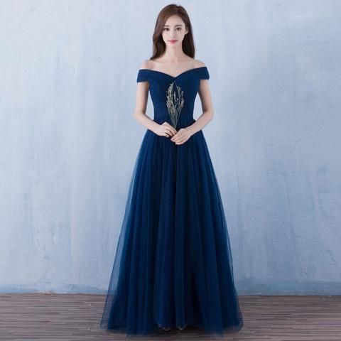A-Line Organza Prom Dress