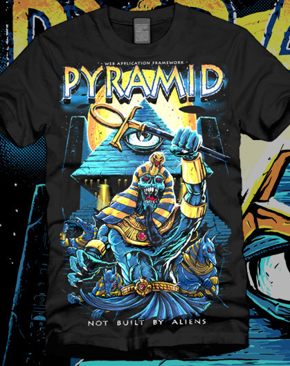 Pyramid - Not Built By Aliens T-Shirt