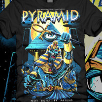 Pyramid - Not Built By Aliens T-Shirt