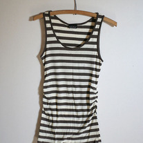 Brown Striped Tank