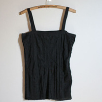 Black Eyelet Tank