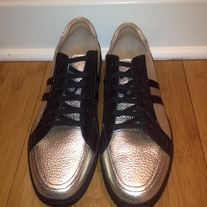 Ballys Men Sneaker Gold And Black Size 12