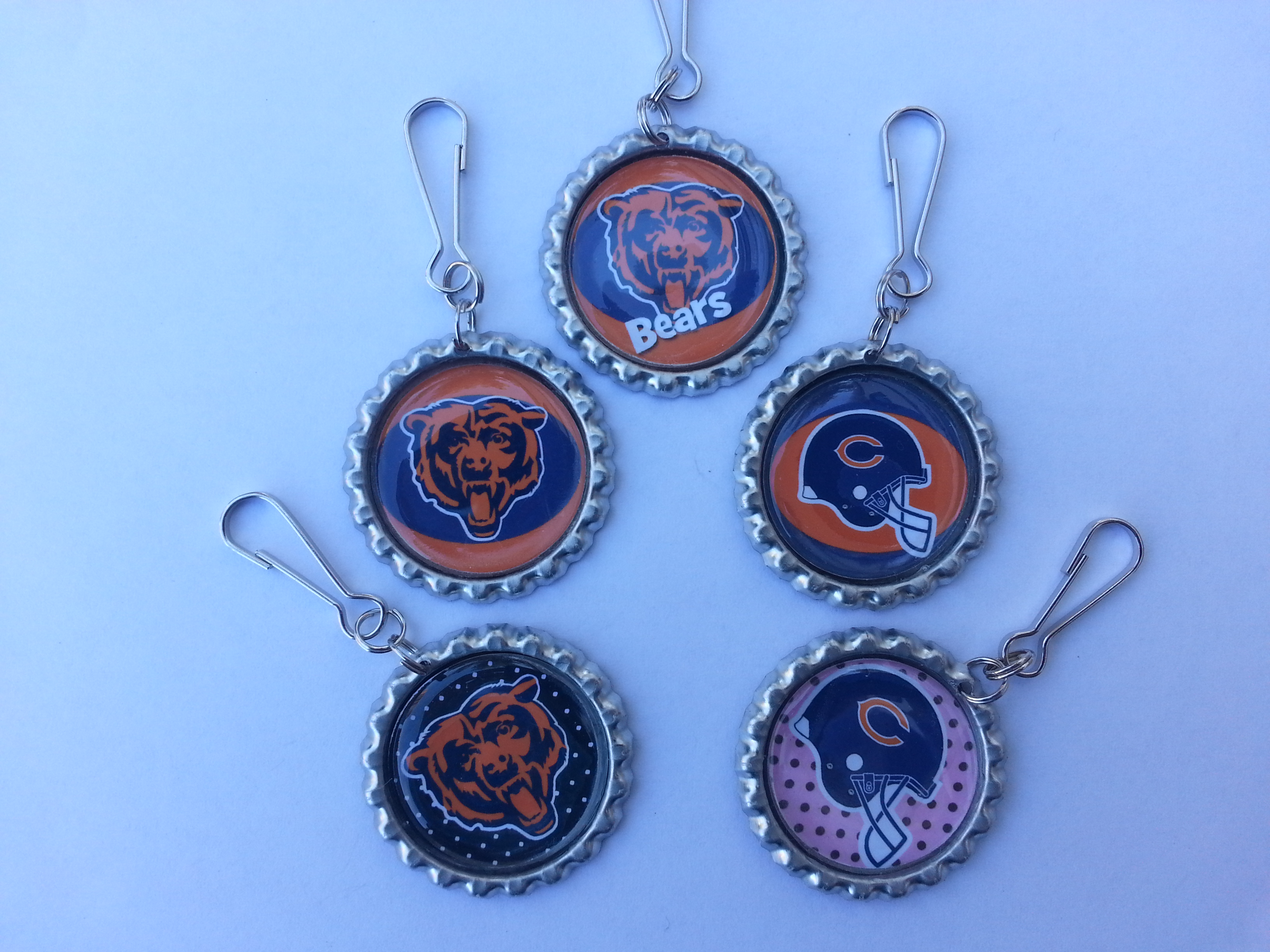 Chicago Bears Gift Sets Wine Charms and More on Storenvy