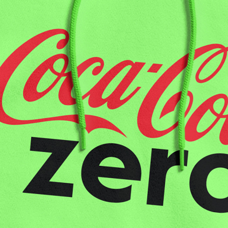 coke zero hoodie