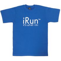 iRun T-shirt (Blue)