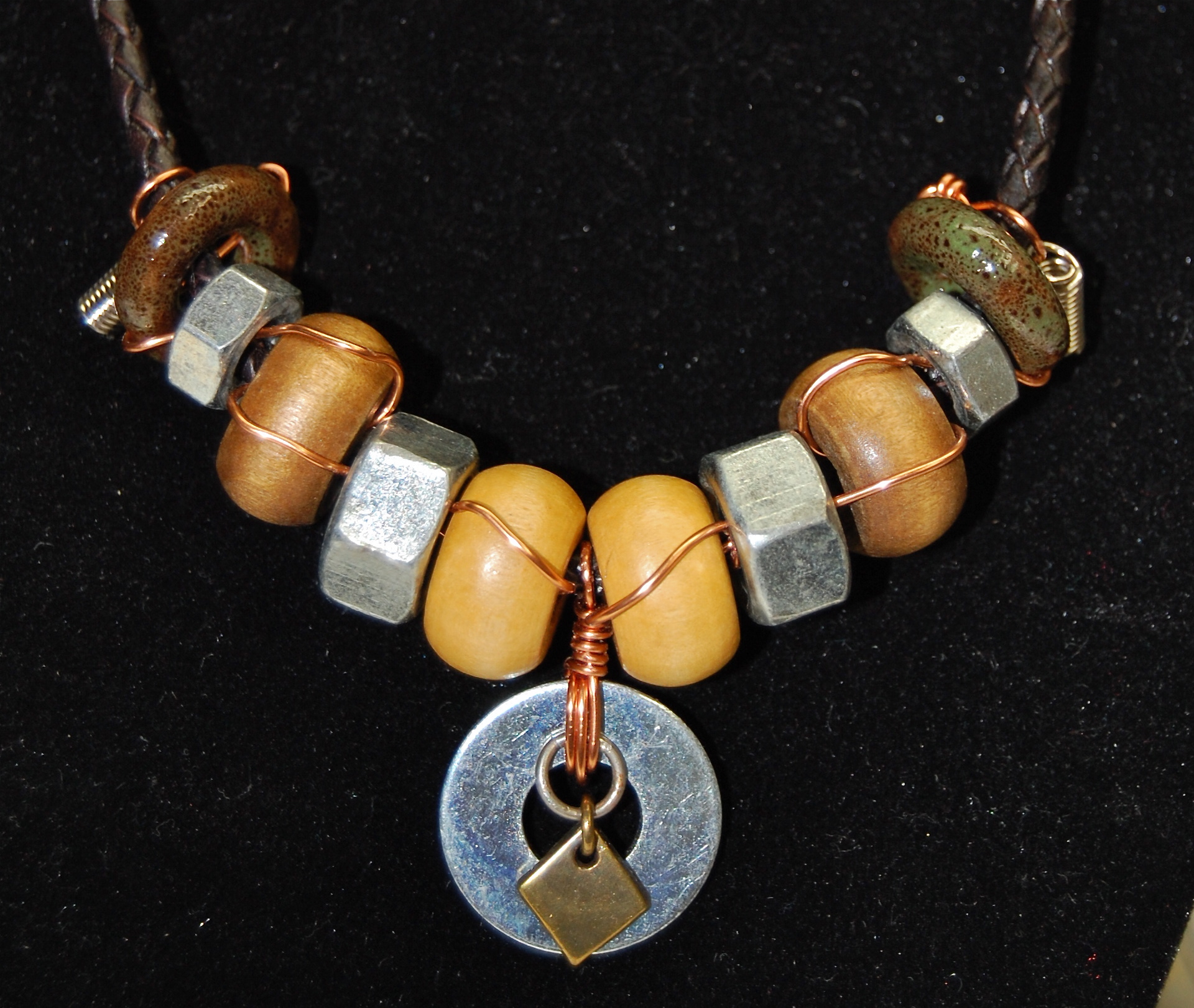 Recycled Hardware Necklace on Storenvy