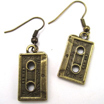 Cassette Tape Earrings