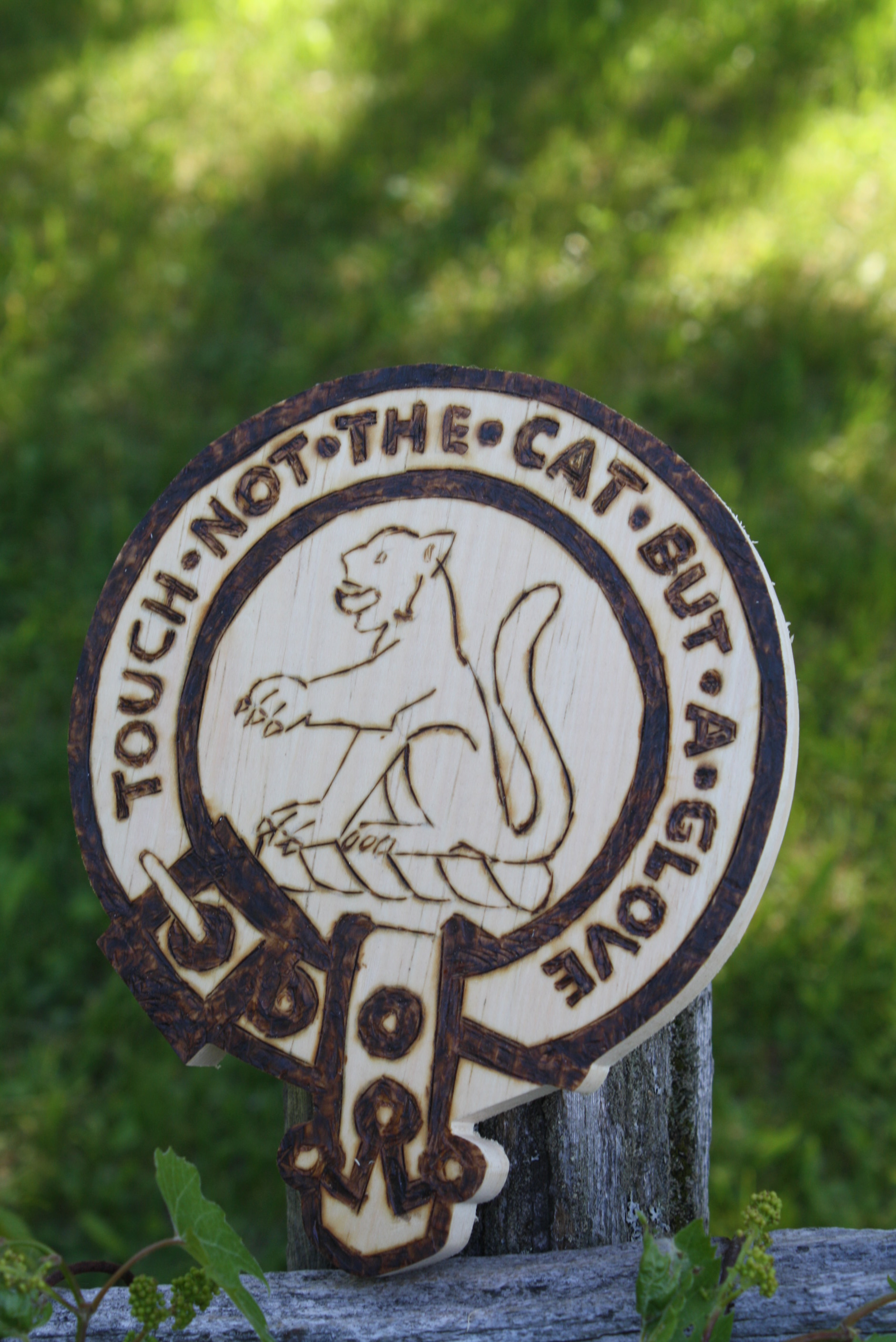 MacPherson Scottish Clan Badge on Storenvy