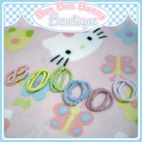 Tiny Treat Ponytail Elastic - Swirly