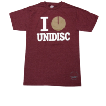 I Heart Unidisc - Burgundy