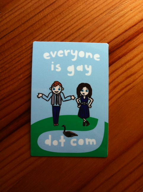 Everyone Is Gay Goose Sticker!!