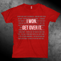 Scrub Talk Tee (Red)