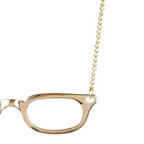 Silver or Gold Glasses Necklaces