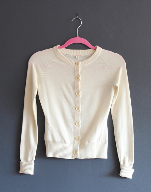 Banana Republic Cream Cardigan
