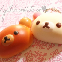 Squishy Jumbo Rilakkuma & Korilakkuma Buns