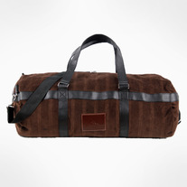 Women's Weekender Corduroy Carry-on Bag-Brown