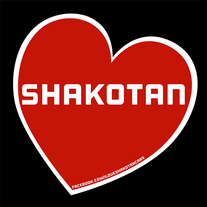 I Love Shakotan Cars Sticker - 2 Pack