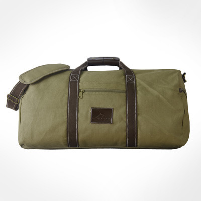 Men's Weekender Canvas Carry-on Bag-Khaki