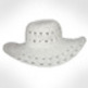 Women's Lurex Crochet Paper Wide Brim Hat - Thumbnail 2