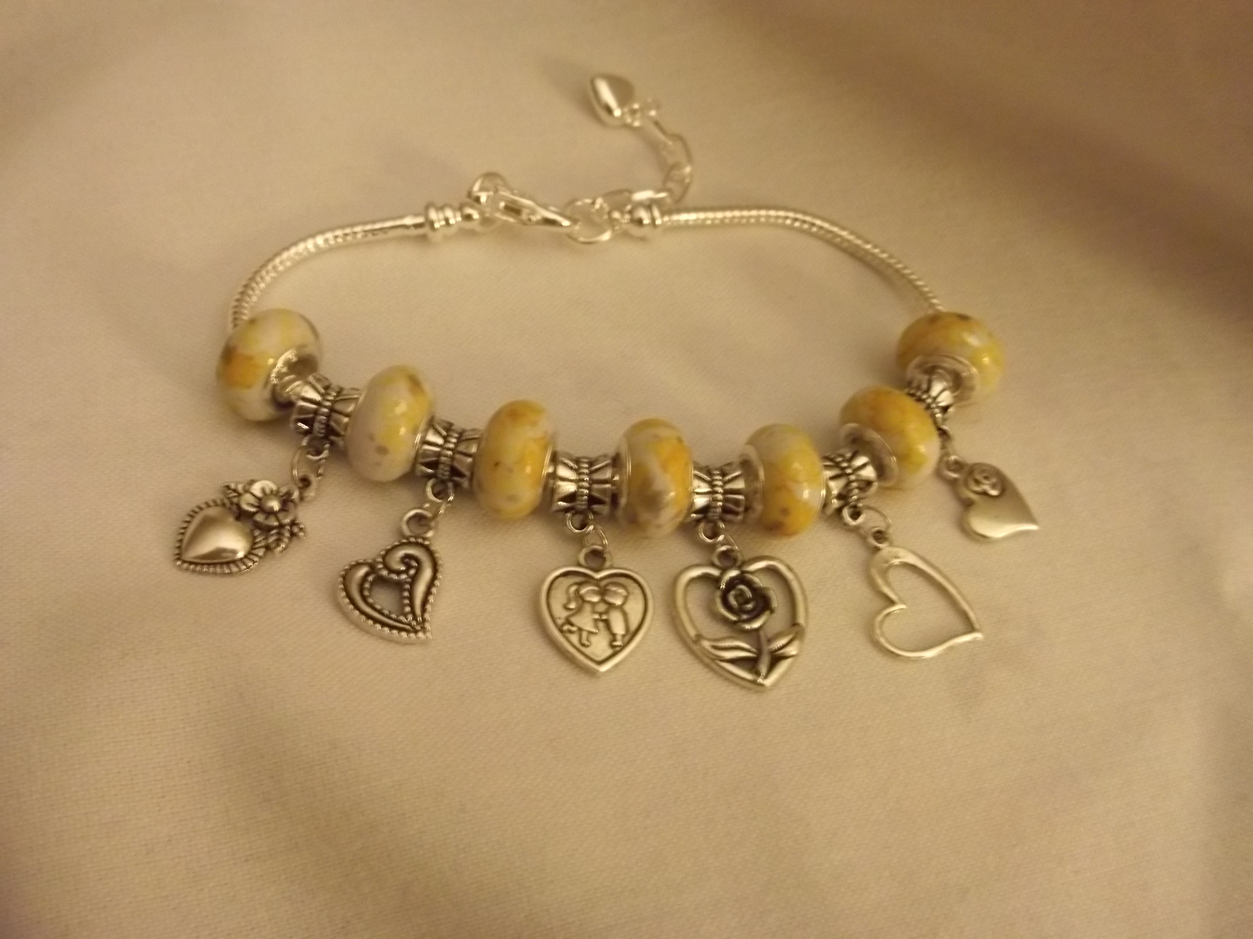 European Charm Bracelet 9" on Storenvy