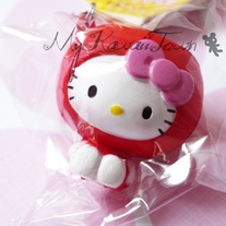 Squishy Hello Kitty In A Apple