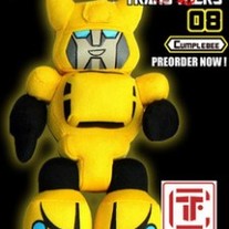 Cute Hand Made Plush Transformers Doll, Bumblebee!!