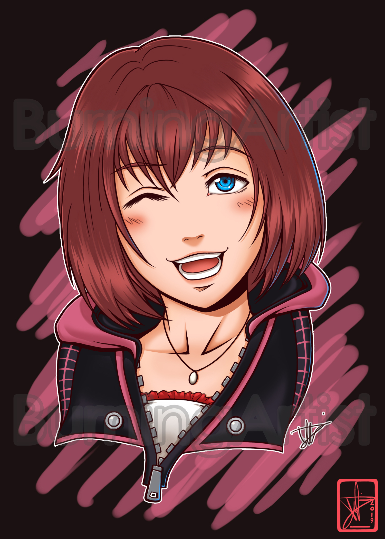 Kingdom Hearts Postcards · Burning Artist · Online Store Powered by