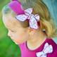 3 Pieces Amissa Purple Flower Set Headband, Top and Bloomer Shorts - Thumbnail 2