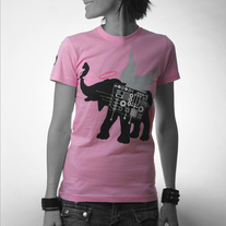 Women's Winged Elephant - Pink