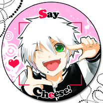 Badge - Chibi Zen "Cheese"