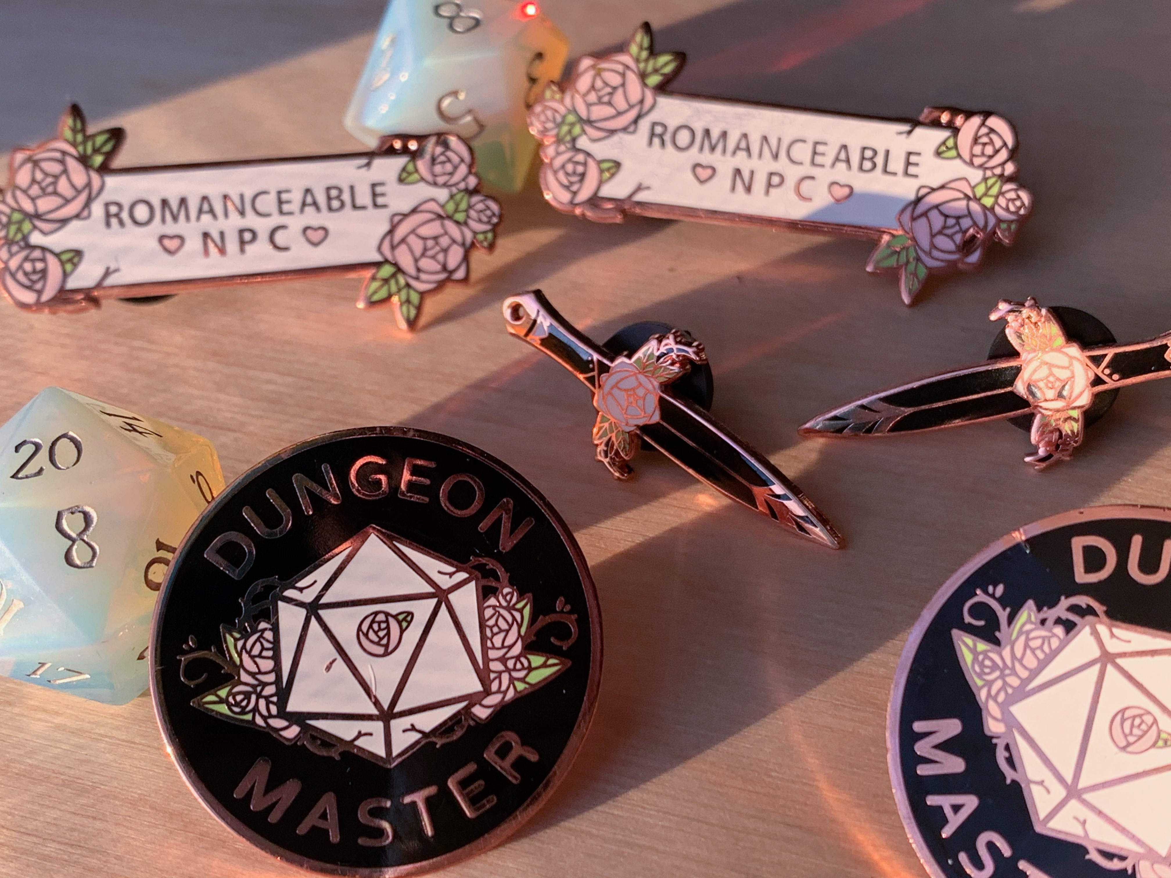 B Grade and C Grade Enamel Pins · azureverie · Online Store Powered by