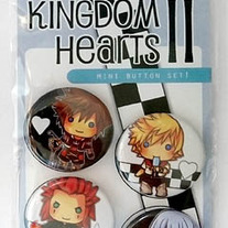 Kingdom Hearts II mini button set!