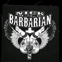 NICK THE BARBARIAN "Spreading Wings" Cloth Patch