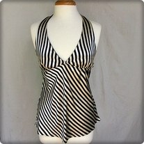 Striped Halter Top