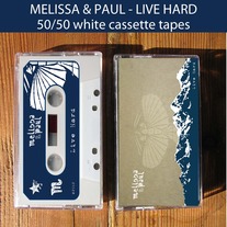 Melissa & Paul - Live Hard cassette tape 