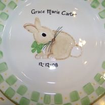 Custom 10" Round Plate