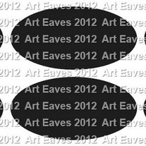 Chalkboard Vinyl Labels Oval Designs,  Choose from 4 sizes