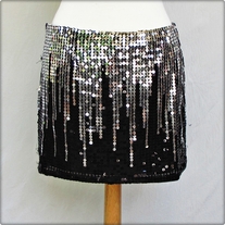Short Sequin Skirt