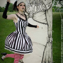 Gloomth's Haunted Circus Spelterini Dress