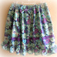 Purple flower skirt - Thumbnail 1