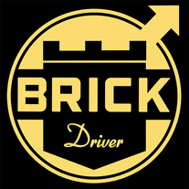 Volvo Brick Driver Sticker - 2 Pack