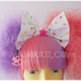 "Cotton Candy" Two-Tone Split Lavender / Candy Pink Sweet Lolita Wig Set - Thumbnail 1